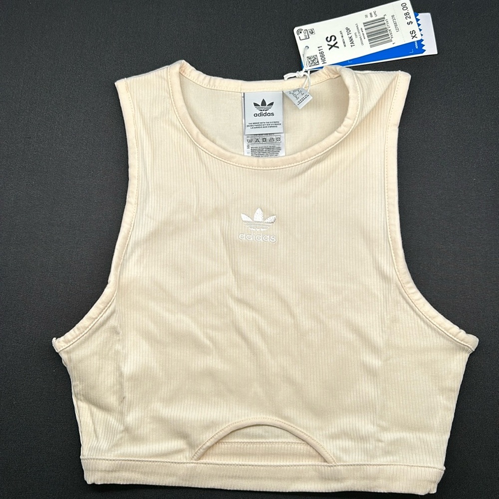 Adidas Originals Women’s Tank Top Wonder White Size XS NWT
